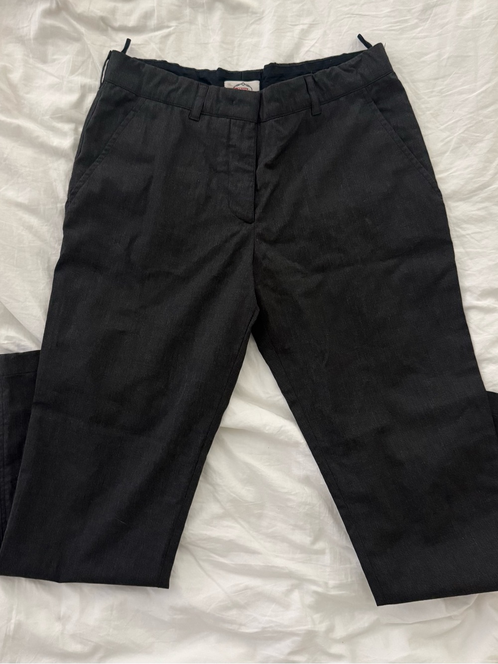 Prada Women's Vintage Black Tailored Trousers